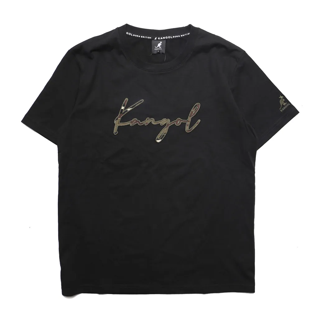 KANGOL 短T 草綠色 領口刺繡 背後LOGO 袋鼠 棉 男 6121100272 歷史價格詳細信息