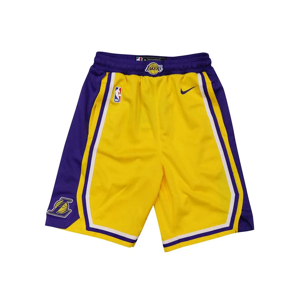 Nike NBA 湖人隊 草寫藍 球褲 短褲 Kobe LBJ 曼巴 歷史價格詳細信息