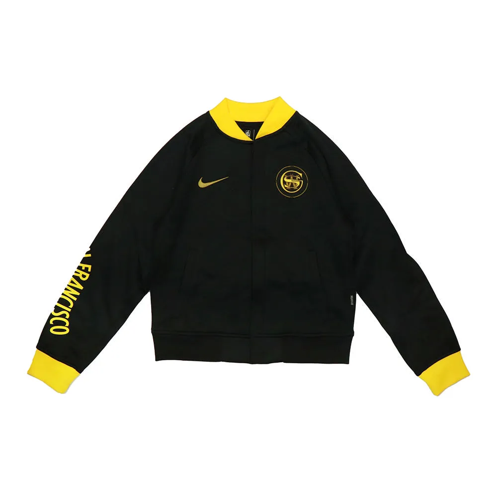 NIKE NBA City Edition 青少年 SHOWTIME 熱身長褲 勇士隊（可搭配套裝） 歷史價格詳細信息