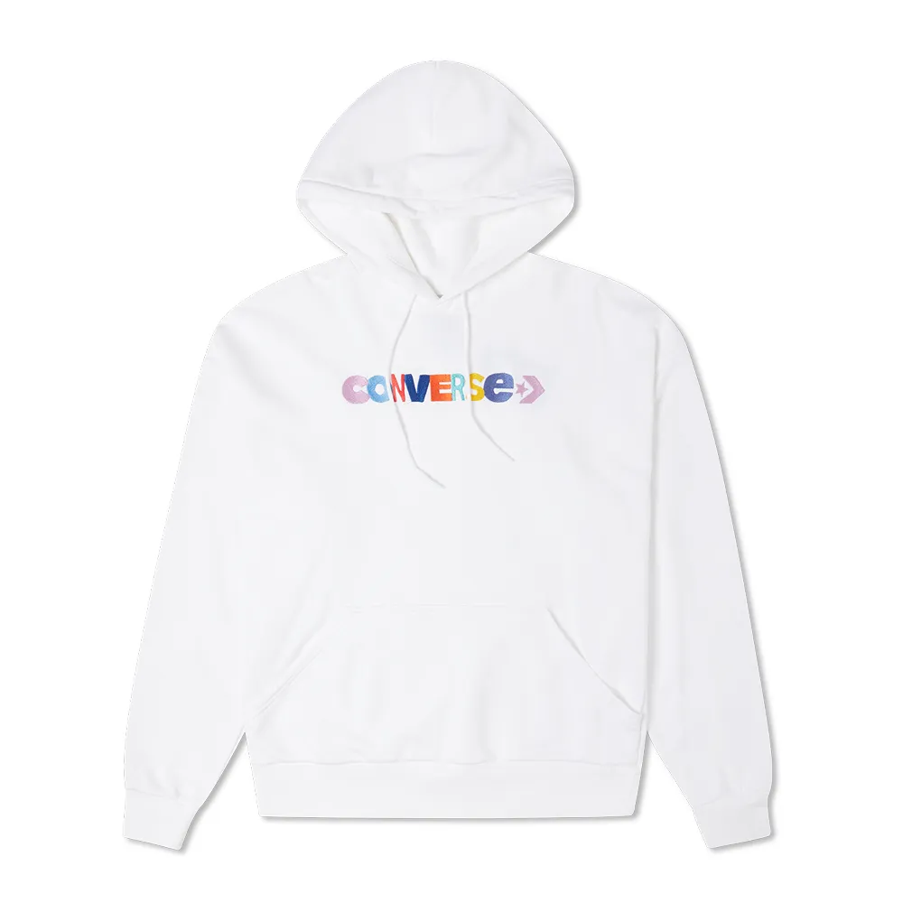 CONVERSE 女子連帽長袖上衣 SAKURA 帽T 經典星劍LOGO 白色-10018477-A01 歷史價格詳細信息