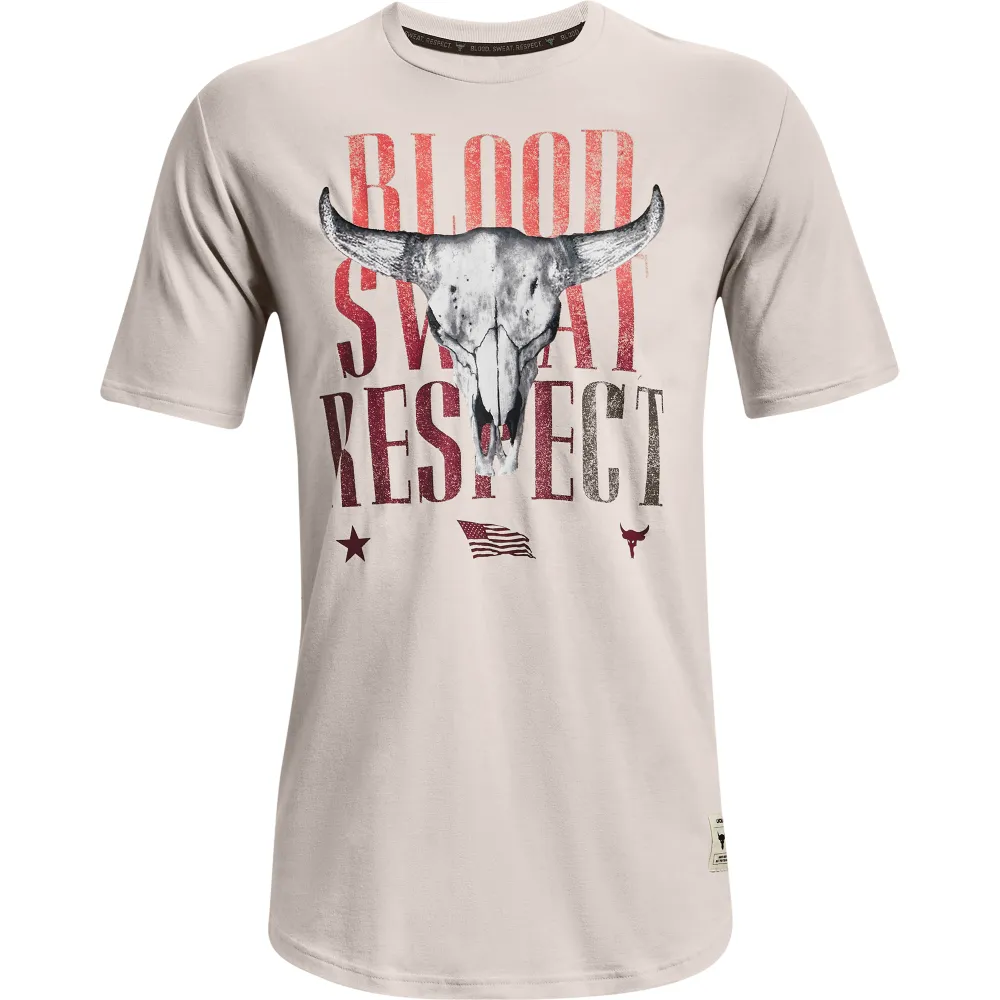 【UNDER ARMOUR】男 Project Rock短T-Shirt(A1357191-112,Loose) 歷史價格詳細信息