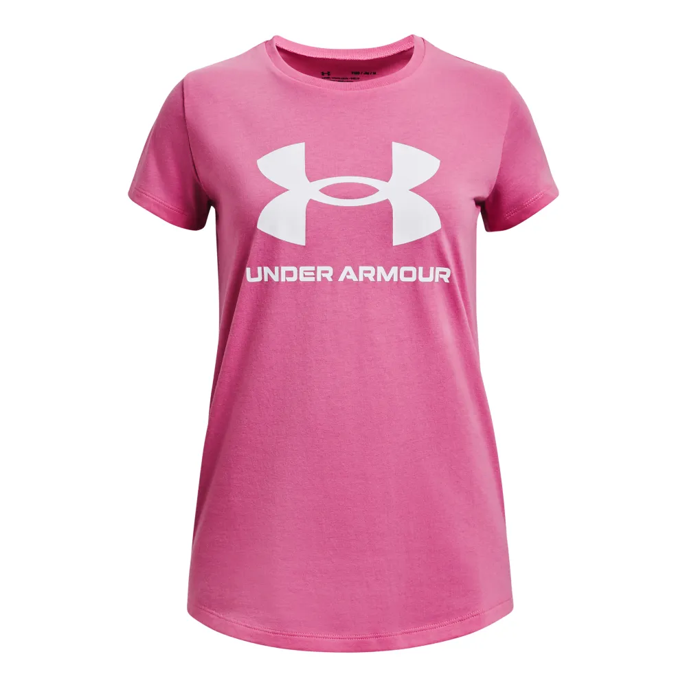 【UNDER ARMOUR】UA 女童 Pjt Rock巨石強森帽T_1384028-560(粉紫) 歷史價格詳細信息