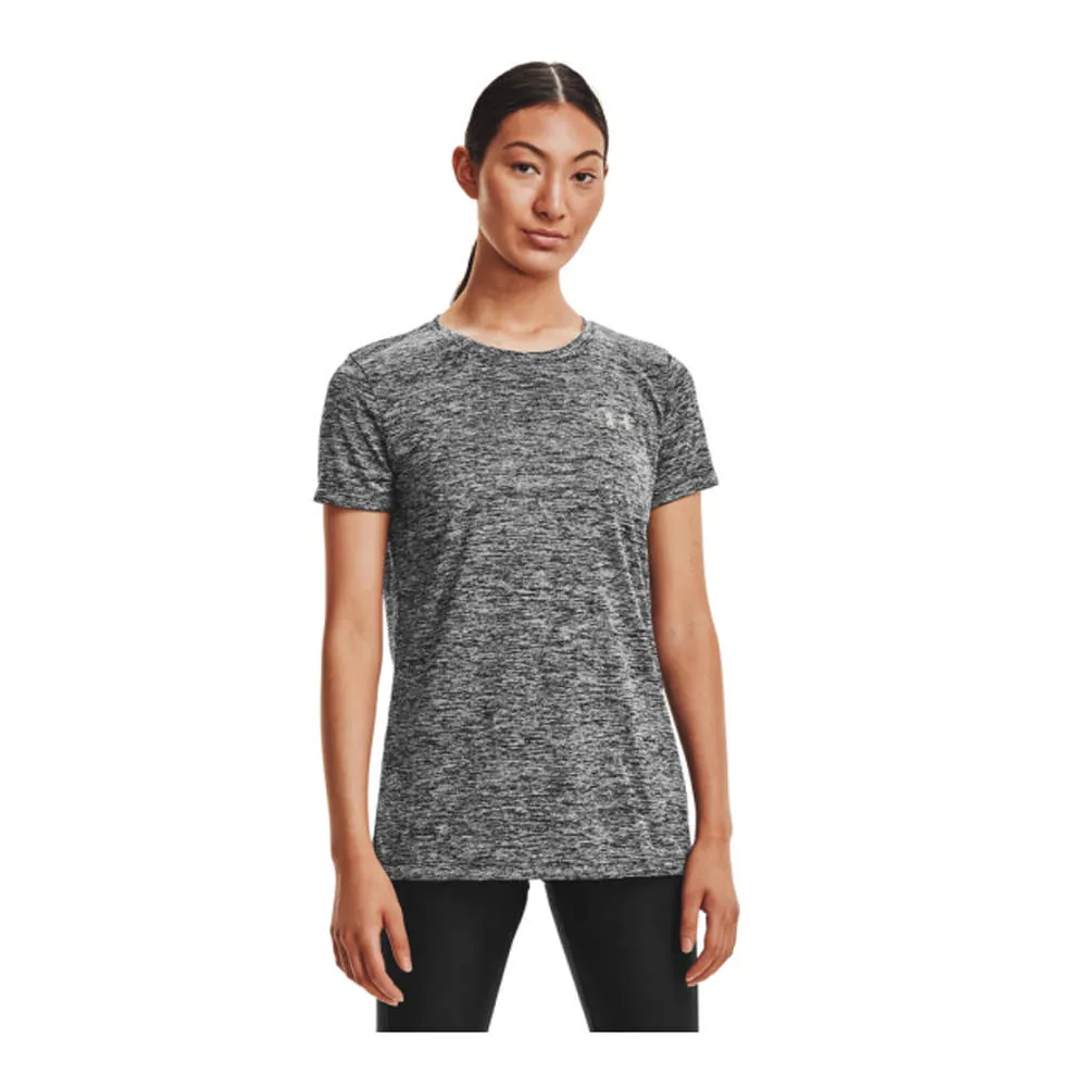 【UNDER ARMOUR】女 Tech 短T-Shirt_1277207-558(黑) 歷史價格詳細信息