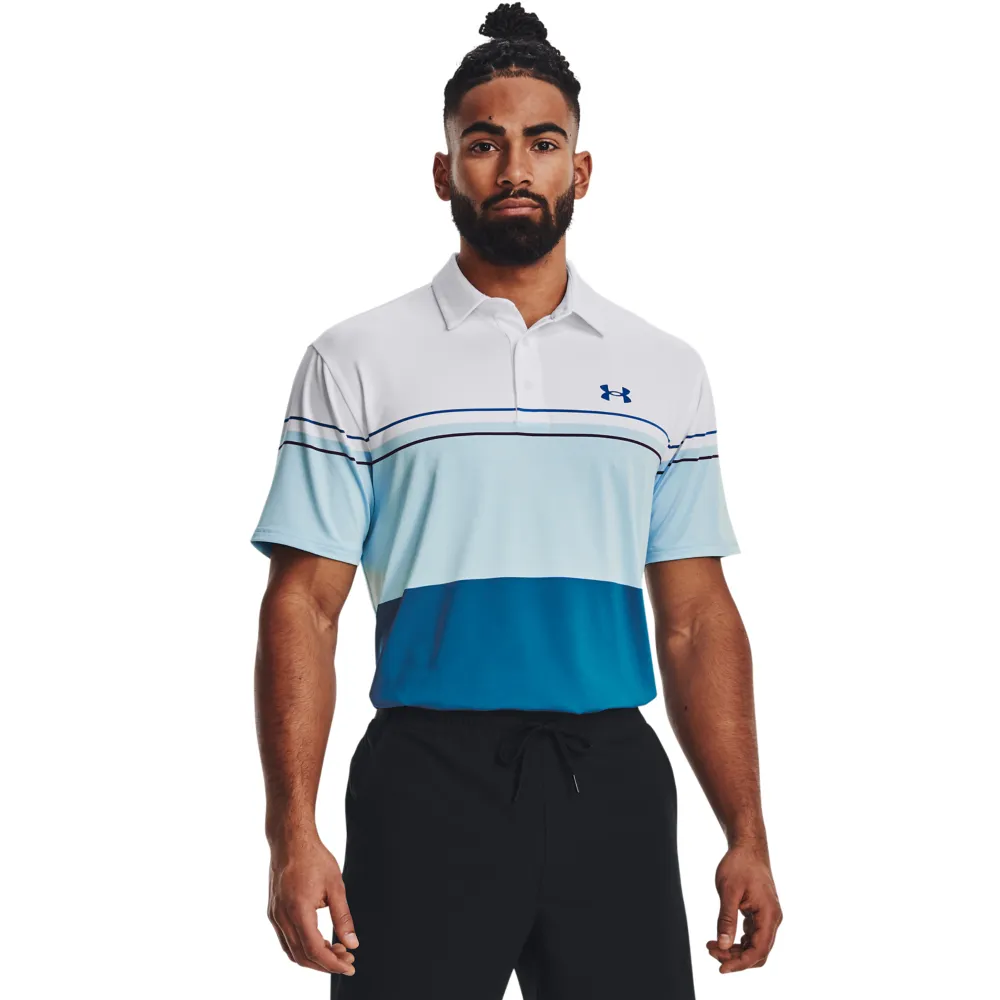 【UNDER ARMOUR】UA 男 Playoff 2.0短袖POLO衫 _1327037-143(白) 歷史價格詳細信息