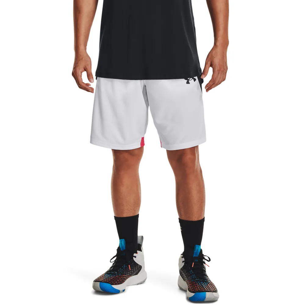 【UNDER ARMOUR】UA 男 BASELINE 10吋籃球短褲_1370220-012(桃灰色) 歷史價格詳細信息