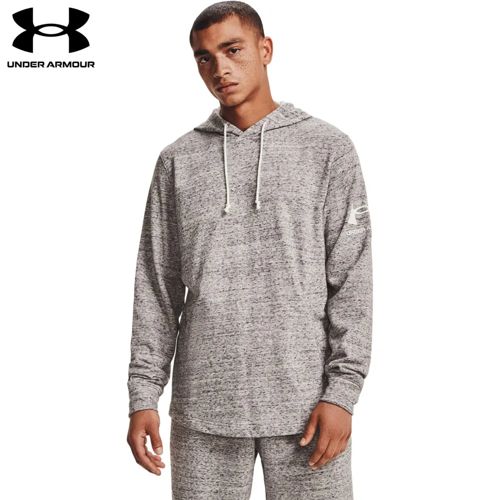 【UNDER ARMOUR】男 Rival Terry連帽長袖套頭衫(Loose,亞洲版型) 歷史價格詳細信息