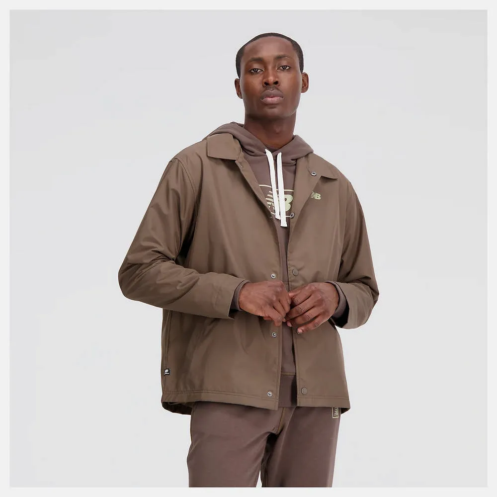 NEW BALANCE 外套 卡其黑 反光 鋪棉 機能 運動 連帽外套 男 MJ33256TOB 歷史價格詳細信息