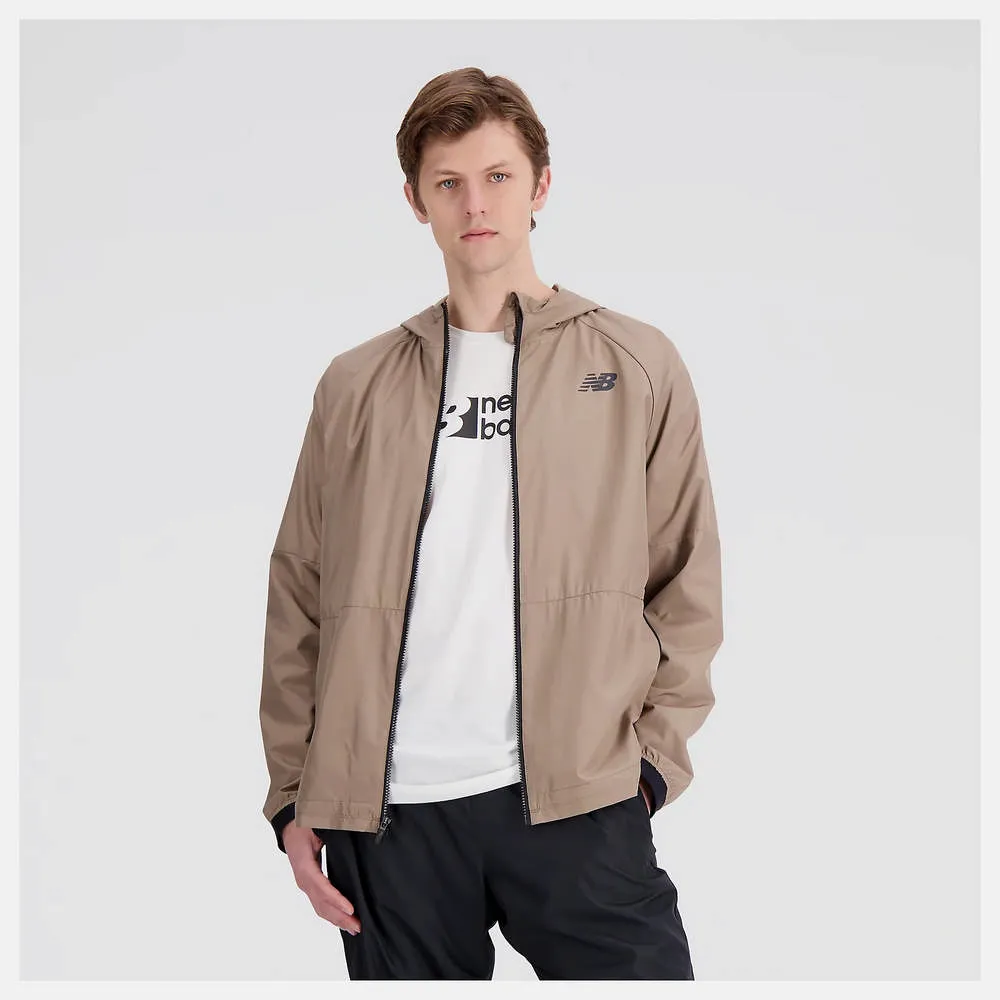 NEW BALANCE 外套 卡其黑 反光 鋪棉 機能 運動 連帽外套 男 MJ33256TOB 歷史價格詳細信息