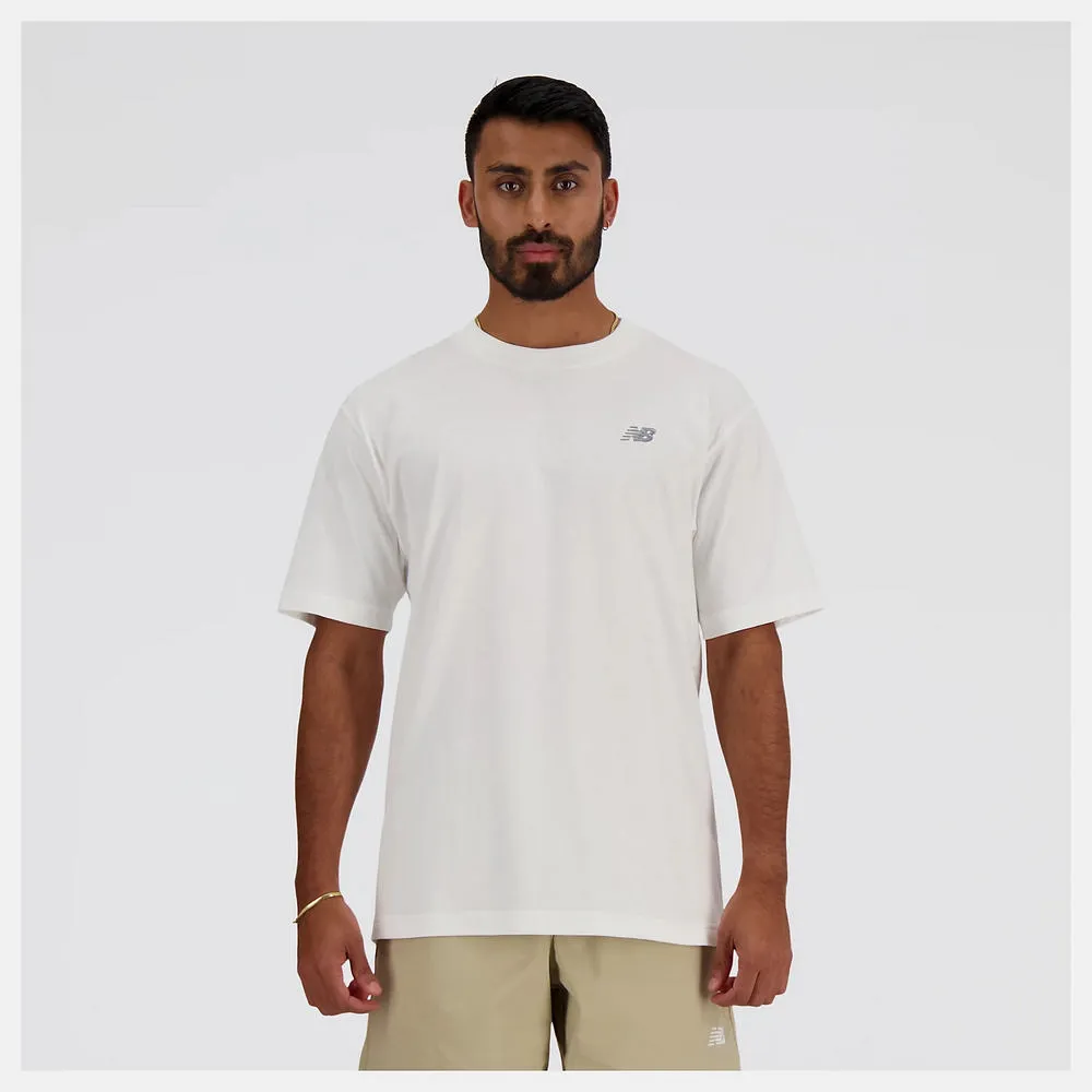 【New Balance】短袖上衣 短袖上衣 男 白色_MT41591WT-F 歷史價格詳細信息