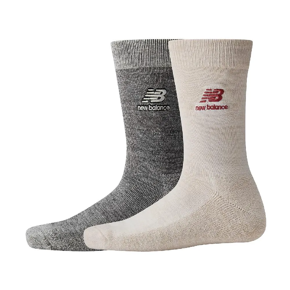New Balance 襪子 Crew Socks 黑 白 長襪 中筒襪 男女款 休閒 運動 NB 7130400489 歷史價格詳細信息