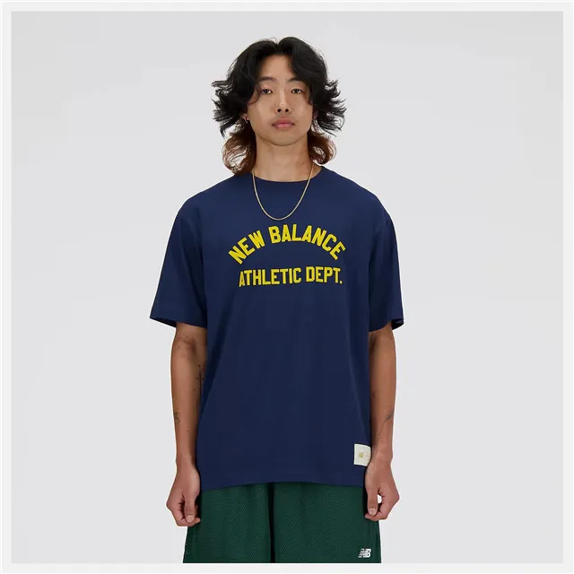 NEW BALANCE 短T 男 藍色 隱形人 印花 短袖 上衣 男 MT41578NNY 歷史價格詳細信息