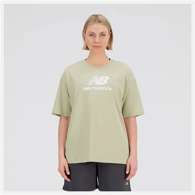 【New Balance】短袖上衣 短袖上衣 女 淺綠色_WT41253NMA-F 歷史價格詳細信息
