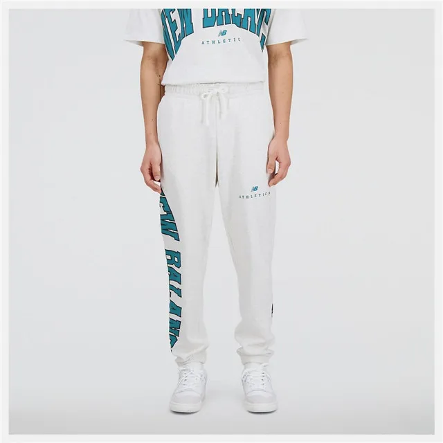 NEW BALANCE 長褲 NB 白灰 綠LOGO 棉長褲 中性 UP31550SAH 歷史價格詳細信息