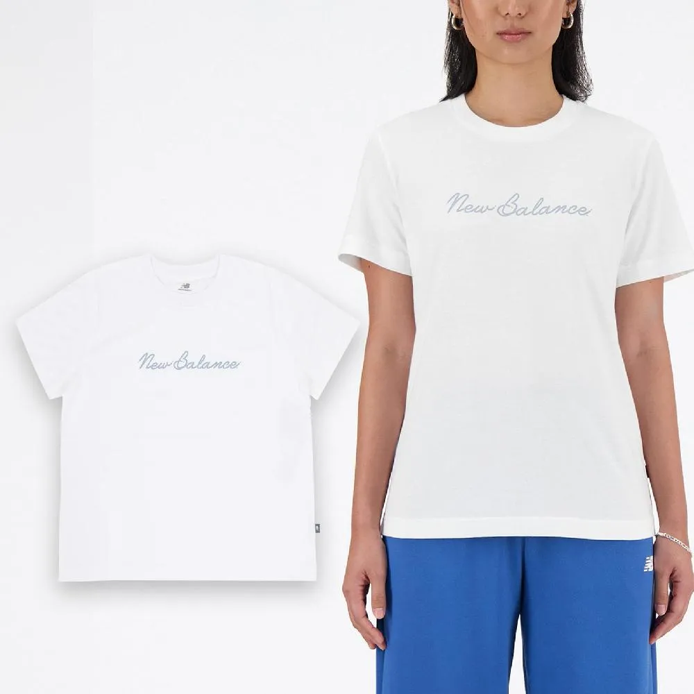 New Balance 紐巴倫 短袖 Sport Script Tee 女款 粉 純棉 短T 棉T NB WT41909SOI 歷史價格詳細信息