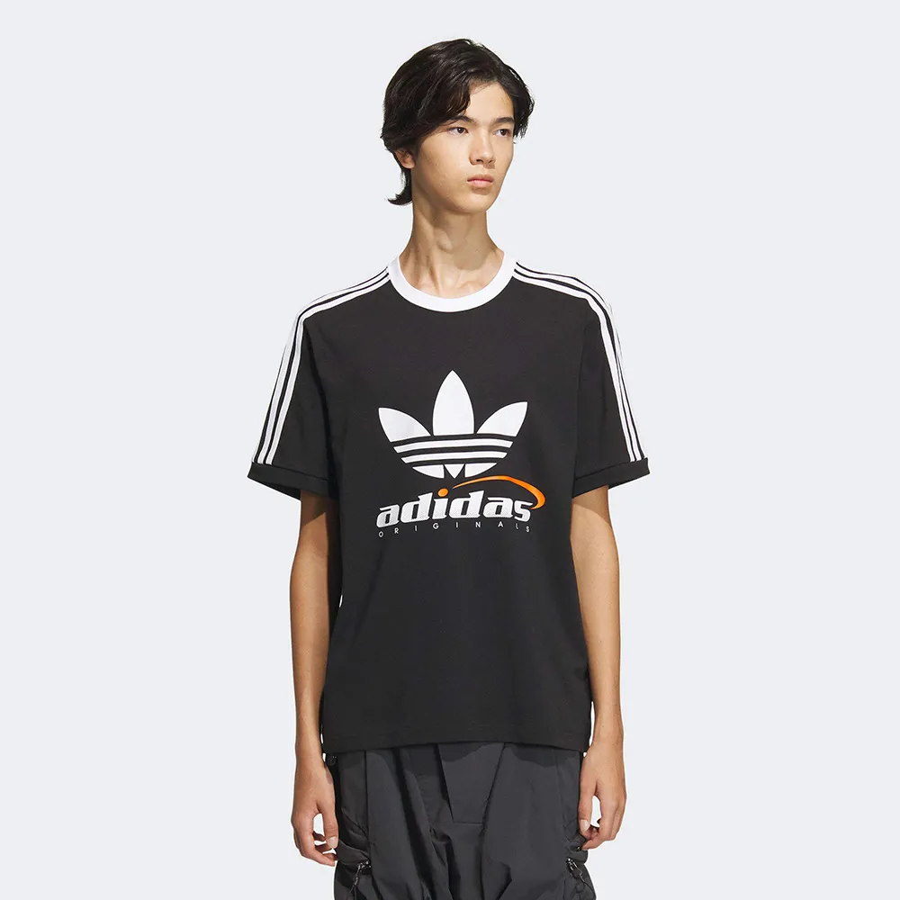 【ADIDAS】TFL LOGO TEE M 短袖上衣 男 黑色-IW6309 歷史價格詳細信息