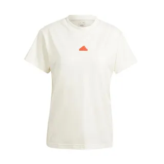 Adidas W Bluv Tee IS4287 女 短袖 上衣 T恤 運動 休閒 基本款 舒適 米白 歷史價格詳細信息