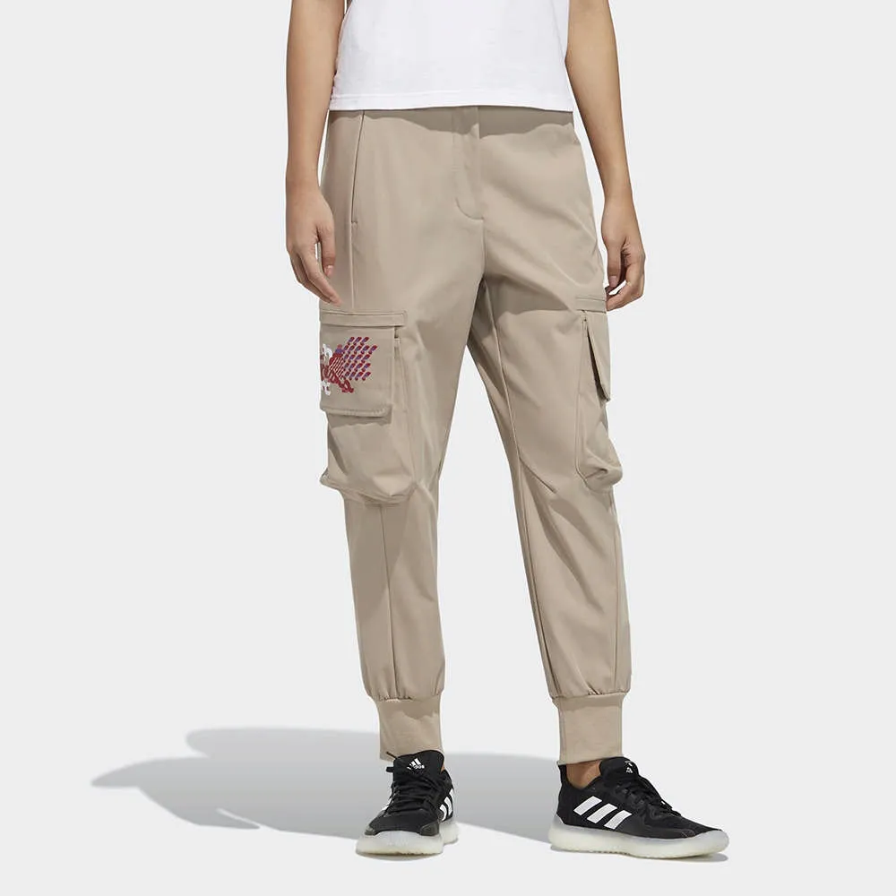 【ADIDAS】CNY WV PT 長褲 女 米白色-HZ3008 歷史價格詳細信息