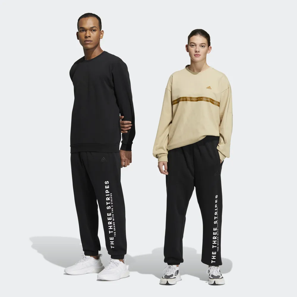 Adidas Word Swt Pant IM8753 男 運動長褲 錐型褲 亞洲版 訓練 休閒 棉質 舒適 黑 歷史價格詳細信息