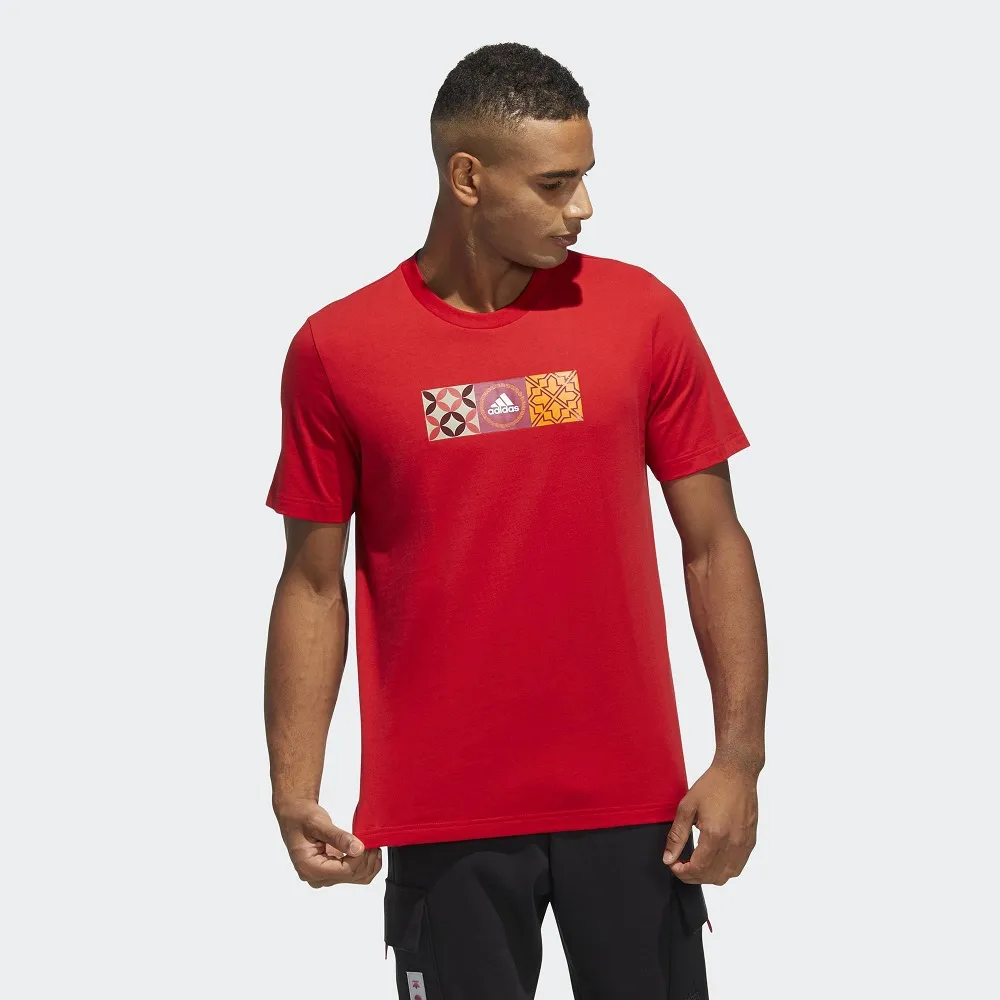 【ADIDAS】CNY GFX HOODY 連帽上衣 女 白色-HZ2994 歷史價格詳細信息