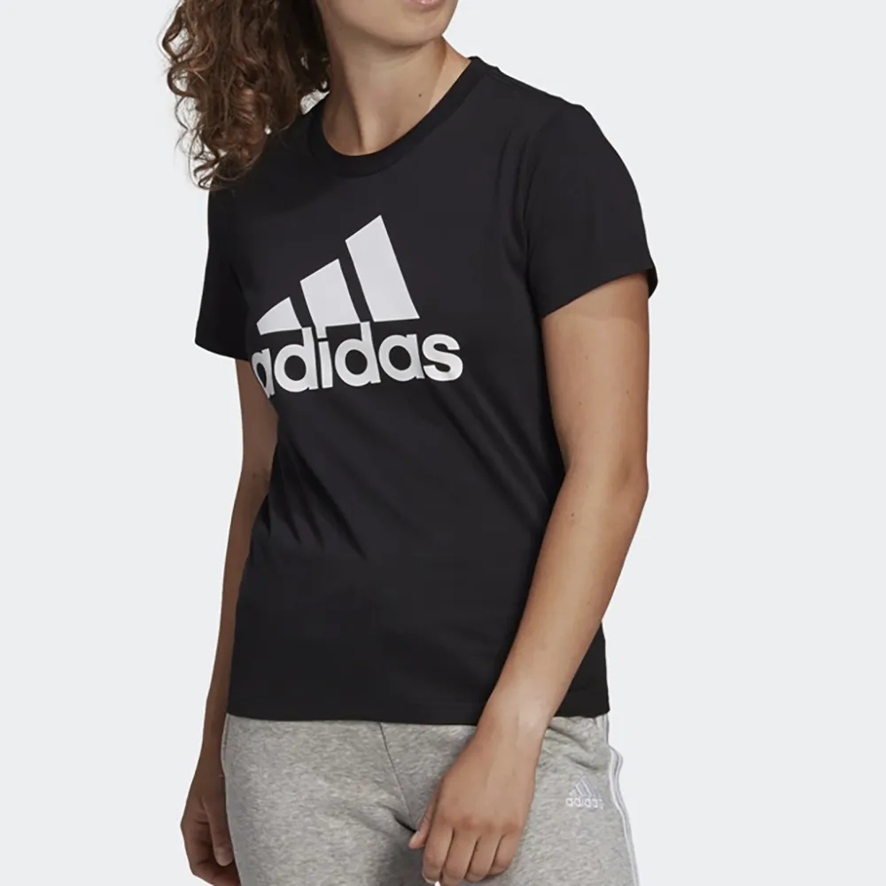 【ADIDAS】W BL T 短袖上衣 女 黑-GL0722 歷史價格詳細信息