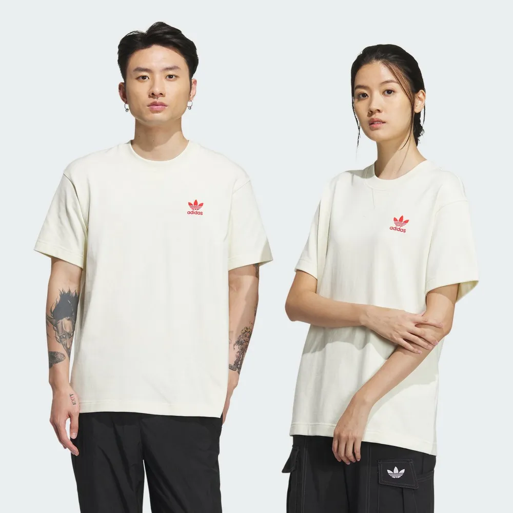 【ADIDAS】CNY新年 FF TEE 短袖上衣 男女 白色-IX4222 歷史價格詳細信息