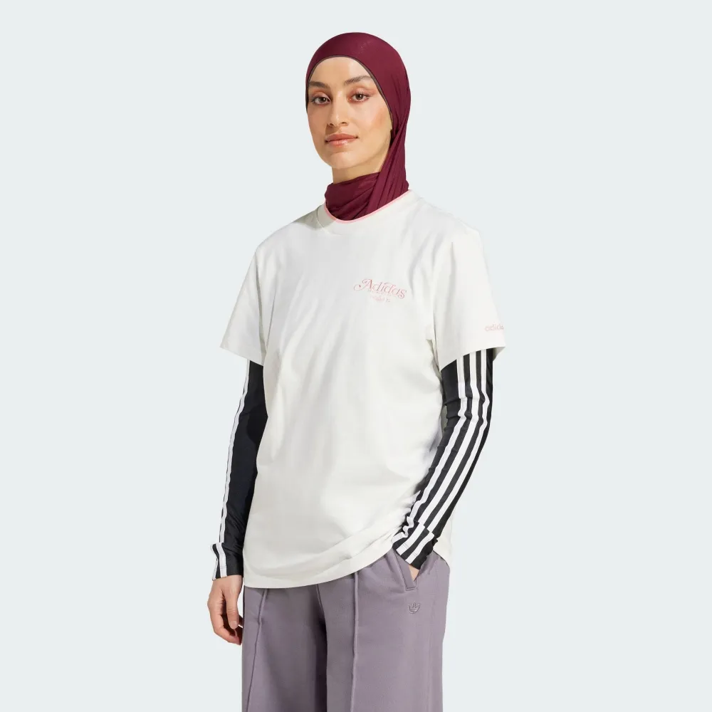【ADIDAS】 GRAPHIC TEE 女 短袖上衣 -H56455 歷史價格詳細信息