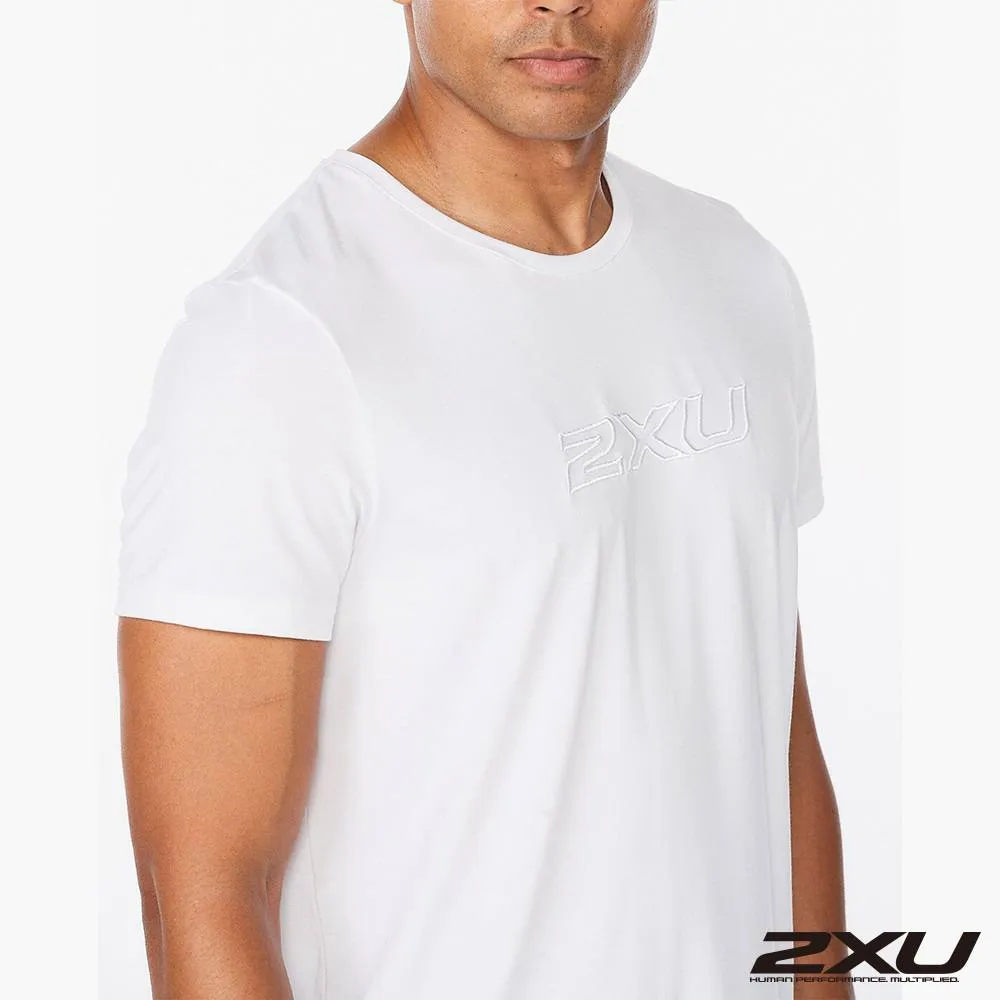 【2XU】男 運動短袖LOGO上衣(白) 歷史價格詳細信息