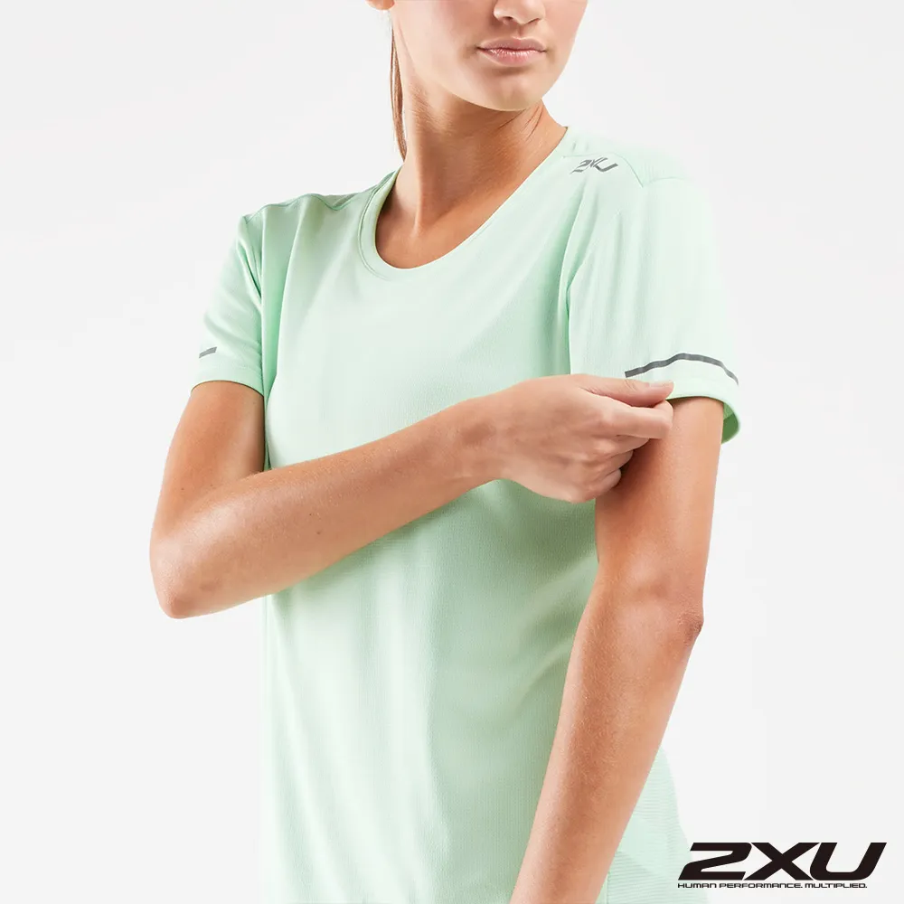 2XU 女 XVENT G2 跑步短袖上衣 薄荷綠/反光銀 價格比較,價格查詢,歷史價格詳細信息