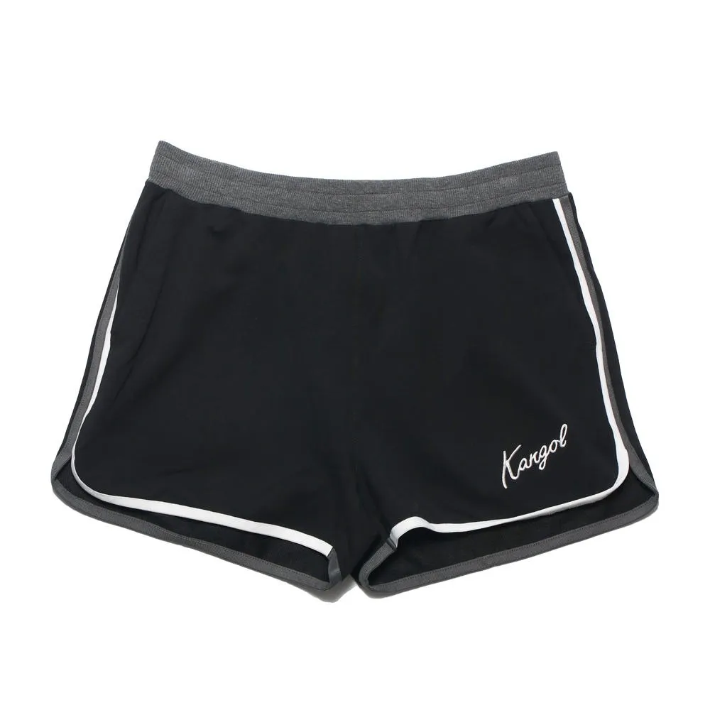 KANGOL 運動短褲 休閒 舒適 針織短褲 男女款 中性款 6325150120 黑色 歷史價格詳細信息