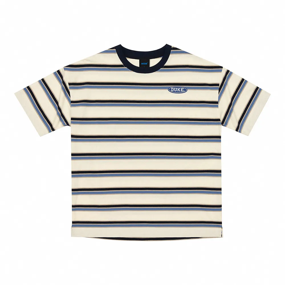 NCAA 短T 藍魔 中性 黑藍 胸小LOGO 背後英文 休閒 男女 7225102020 歷史價格詳細信息