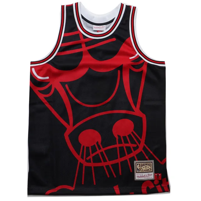 MITCHELL & NESS M&N 熱火 黑紅 背心 BIG FACE 球衣 MN20AJE01MH 歷史價格詳細信息