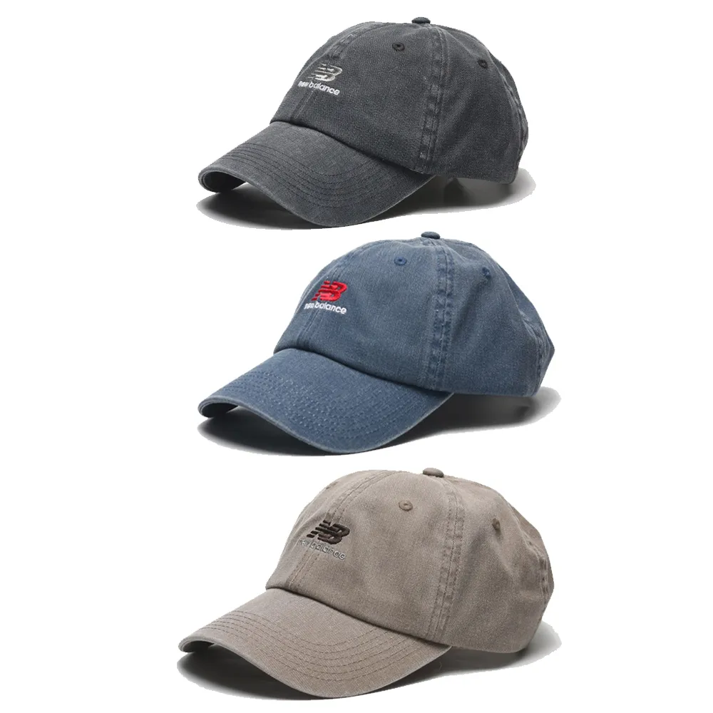 [New Balance]刺繡Logo老帽/棒球帽_中性_灰色_LAH21002AG 歷史價格詳細信息