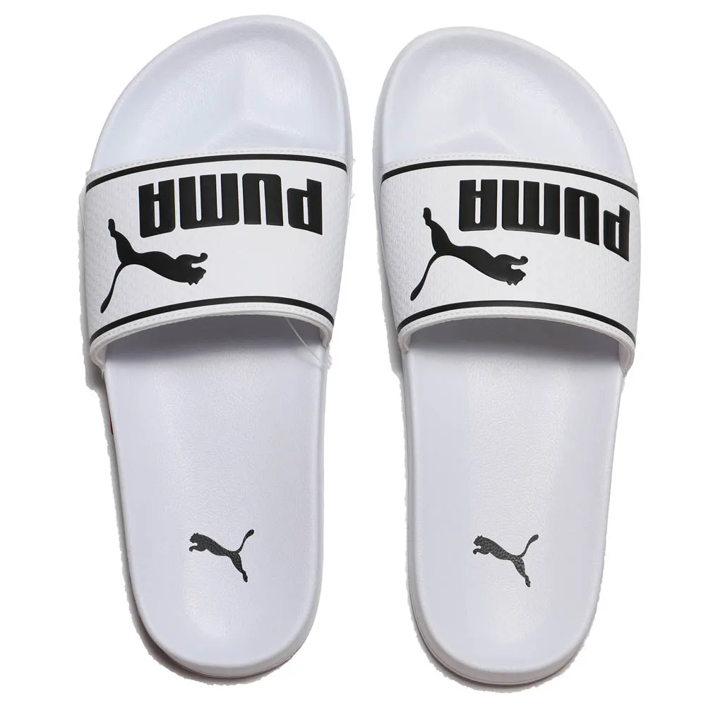 PUMA LEADCAT2.1 豹字框邊棉運動拖鞋 白 384139-02 男鞋 歷史價格詳細信息