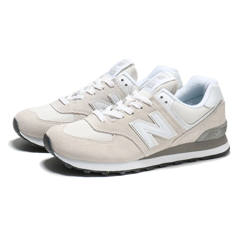 NEW BALANCE 休閒鞋 574 NB 元祖灰 麂皮 反光 復古 慢跑 男女 ML574EVG 歷史價格詳細信息