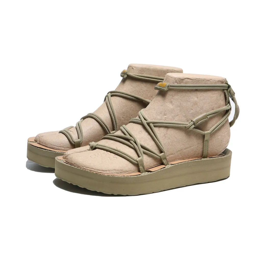 Teva 羅馬鞋 Midform Infinity 女鞋 奶茶色 厚底 涼鞋 再生織帶 細繩 1127890SSME 歷史價格詳細信息