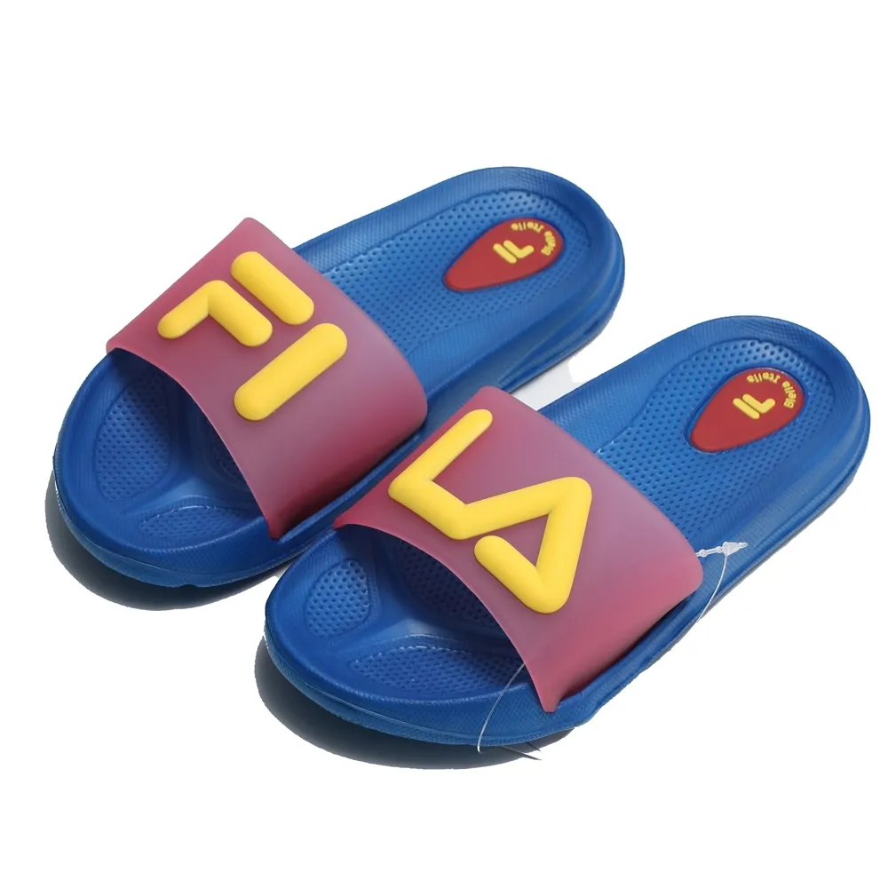 FILA 拖鞋 白藍紅 小加厚 防水拖鞋 4S334W113 歷史價格詳細信息