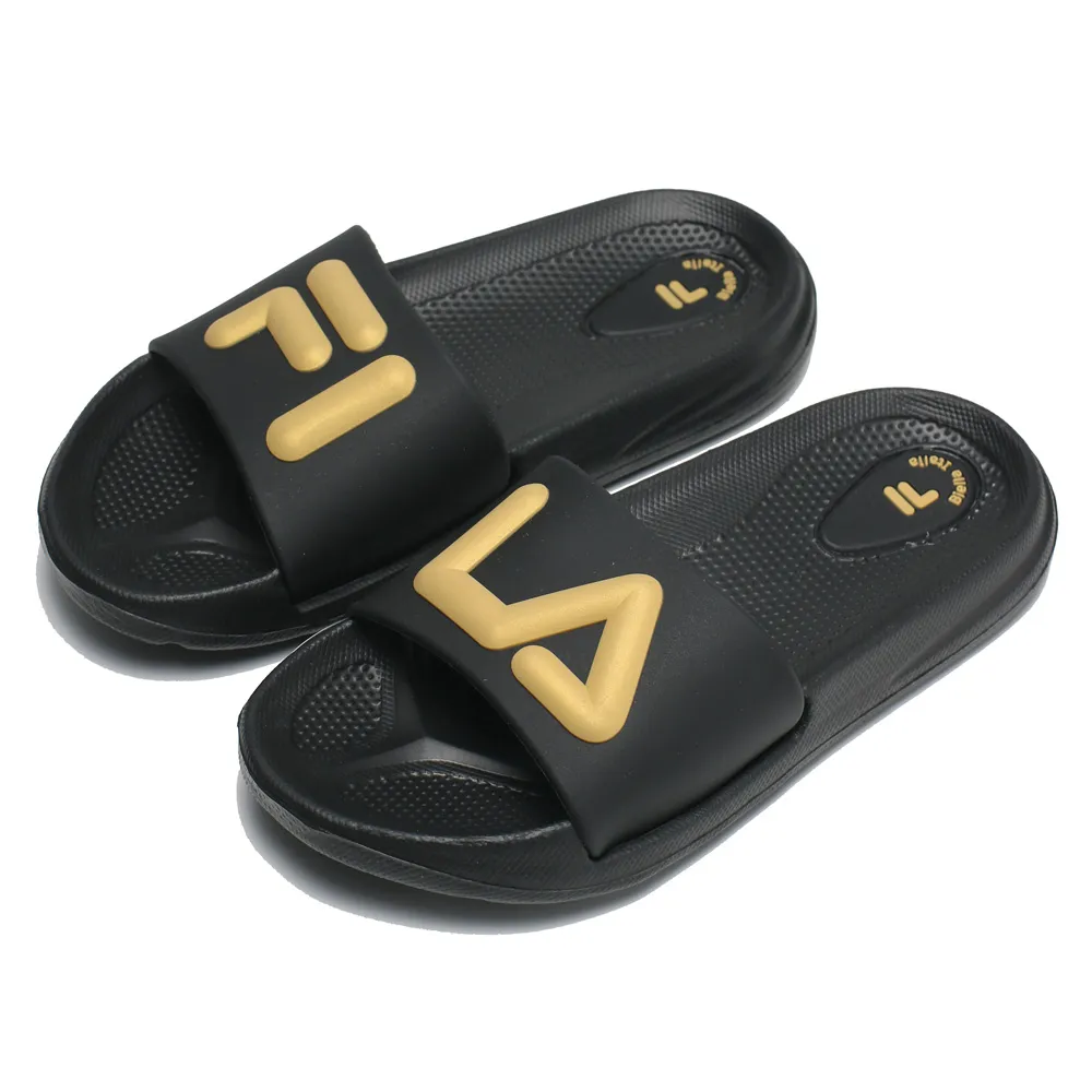 FILA 拖鞋 童鞋 膠拖 湖水綠 粉LOGO 防水 中童 大童 2S432W335 歷史價格詳細信息