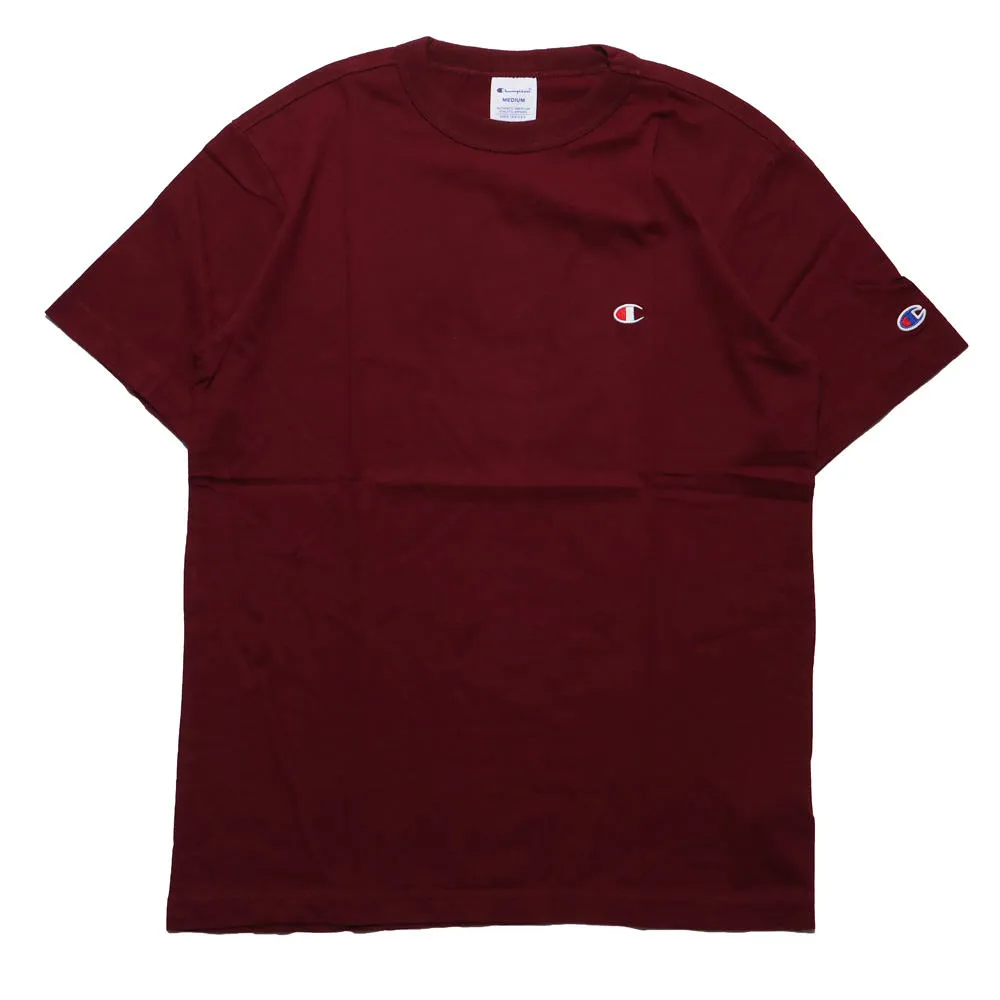 CHAMPION 紅 胸前小LOGO 棉 短T 男女 C3P300940 歷史價格詳細信息