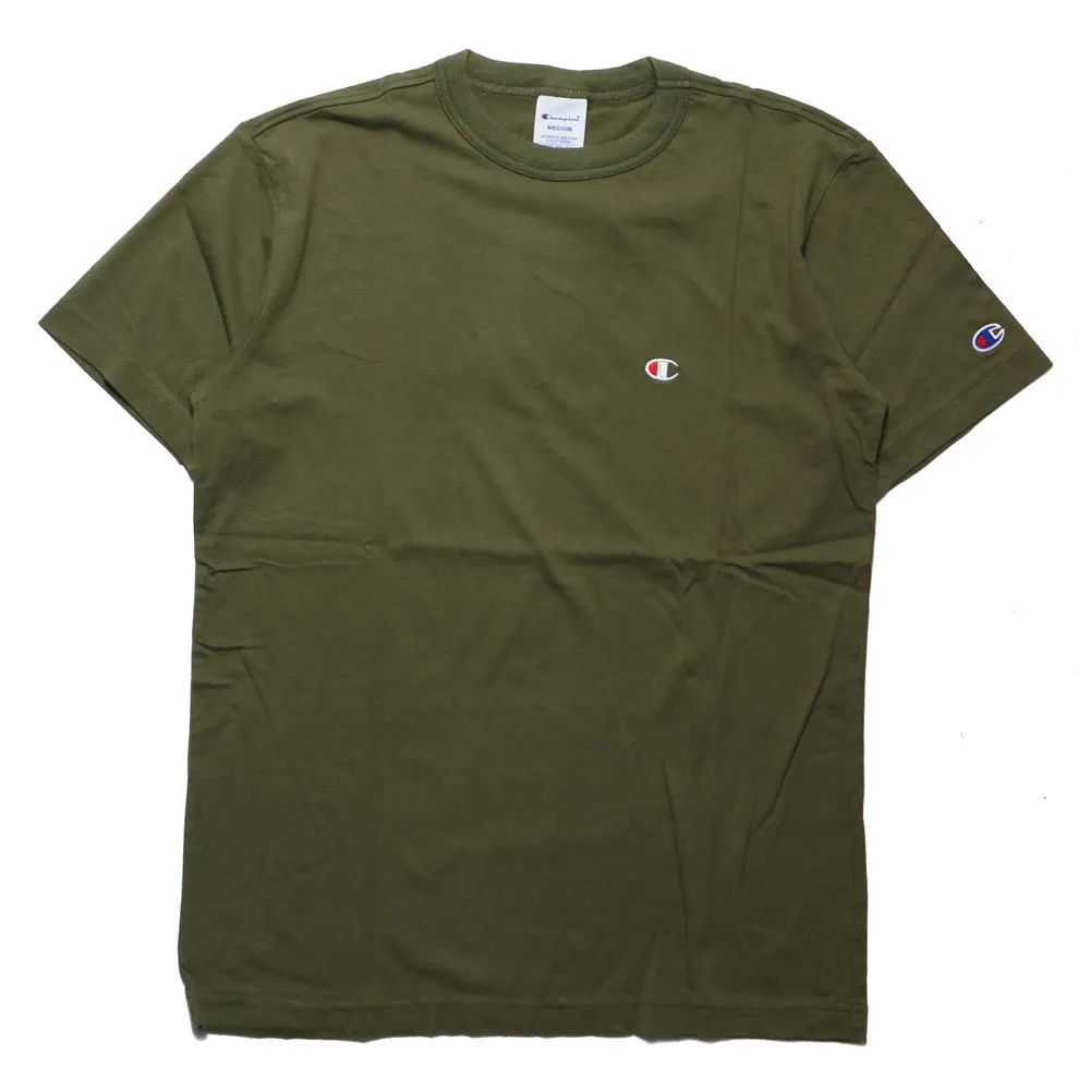 CHAMPION 紅 胸前小LOGO 棉 短T 男女 C3P300940 歷史價格詳細信息