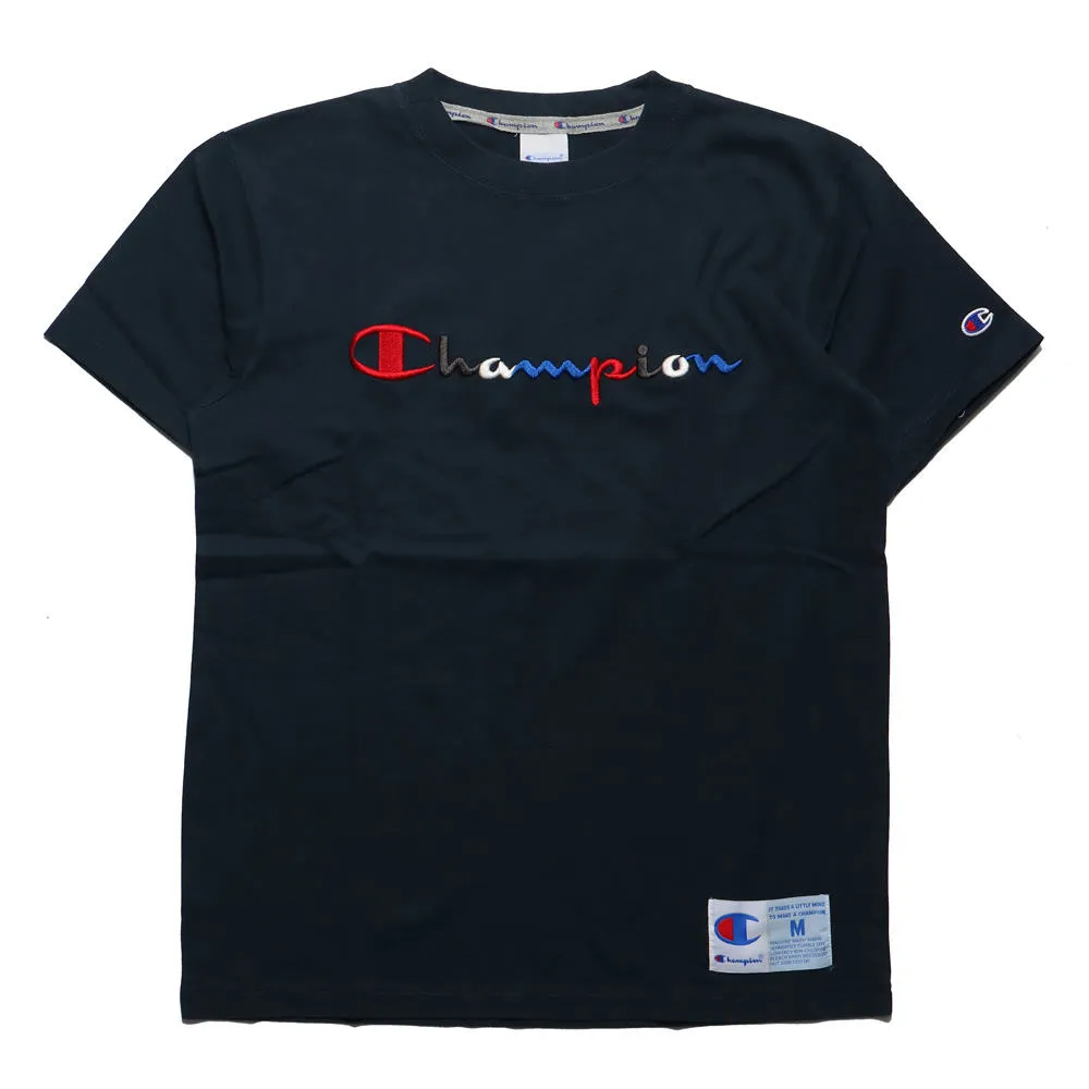 CHAMPION 紅 胸前小LOGO 棉 短T 男女 C3P300940 歷史價格詳細信息