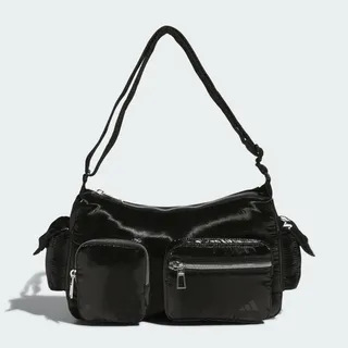 【ADIDAS】SHLDR BAG L 女款 黑色 肩背包 腋下包-JP0145 歷史價格詳細信息