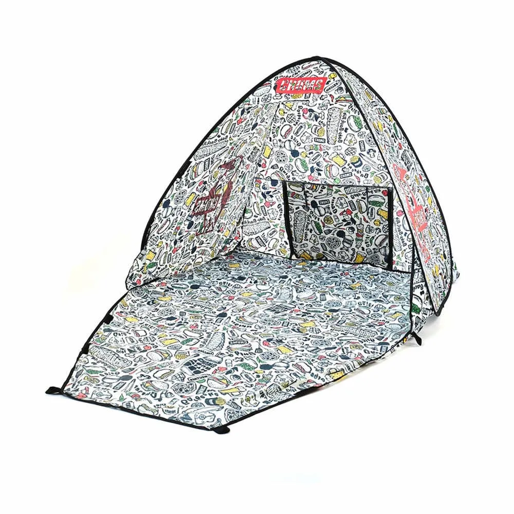 CHUMS Pop Up Sunshade 3 帳篷 藍綠 CH621519T001 歷史價格詳細信息