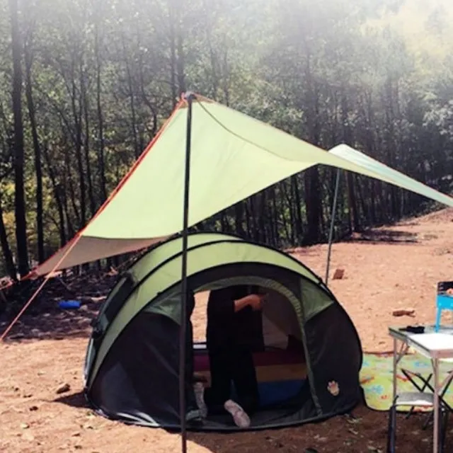 【May Shop】超大500x800 防曬銀膠抗撕裂長方型 套組天幕 歷史價格詳細信息