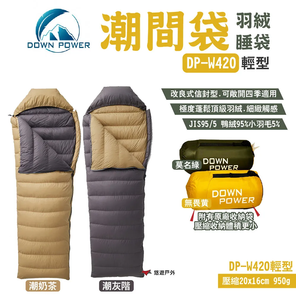 DOWN POWER 潮間帶 羽絨 睡袋 DP-W620 高規型 登山 露營 歷史價格詳細信息