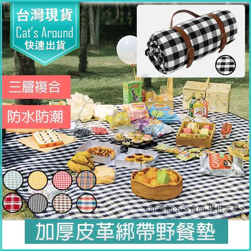 防水野餐墊 野餐墊 野餐布 露營墊 沙灘墊 爬行墊 遊戲墊 防水墊 防潮地墊 帳篷內墊 地墊 加厚皮革綁帶 歷史價格詳細信息