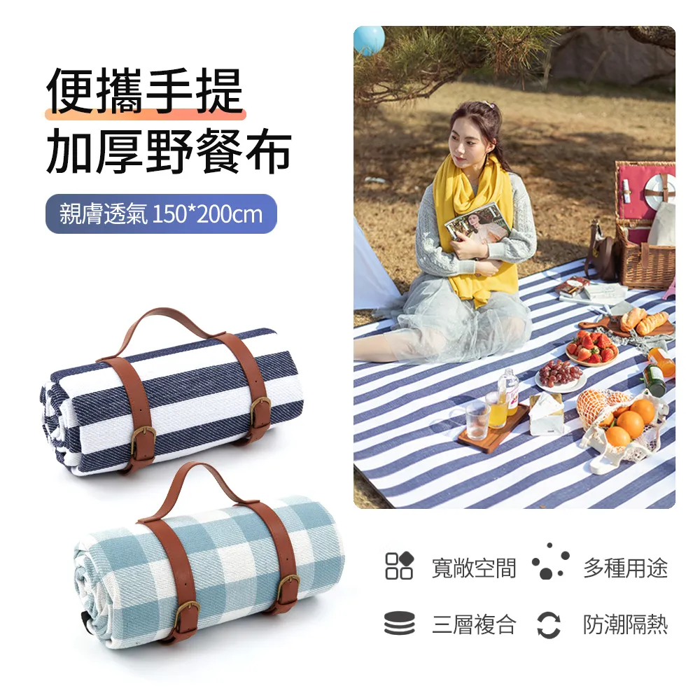 加厚防潮野餐墊150X200-2入組 歷史價格詳細信息