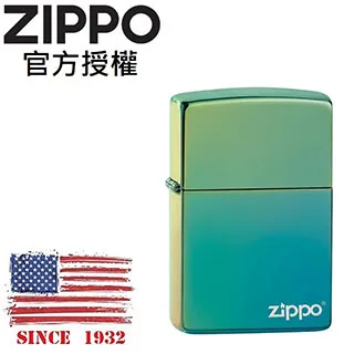 ZIPPO High Polish Teal Zippo Logo 藍綠冰防風打火機 歷史價格詳細信息