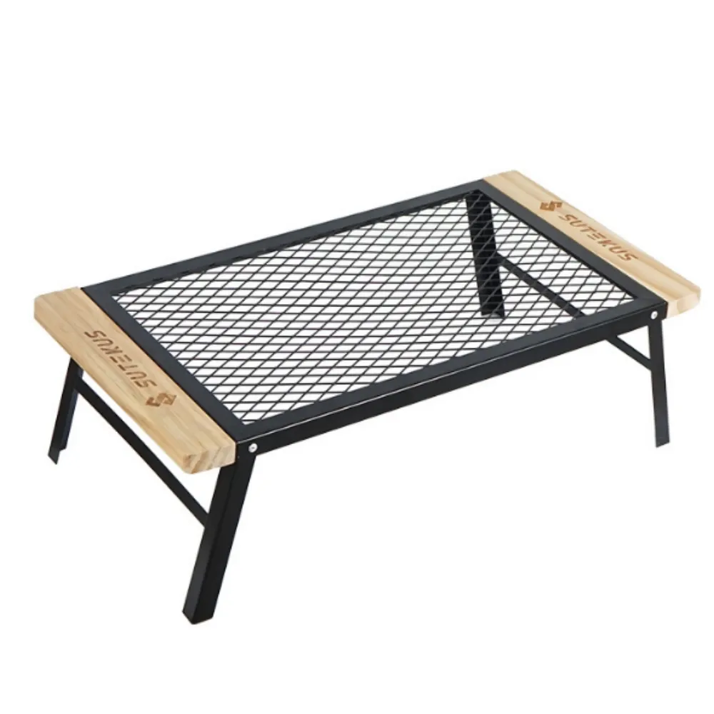 May Shop 送10張露營貼紙+56L木板折疊收納箱雜物收納箱露營可折疊塑料收納箱收納桌箱【1101028063】 歷史價格詳細信息