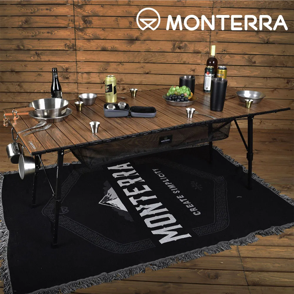 Monterra Maleum Rolltable 折疊露營桌 / 原木色 歷史價格詳細信息