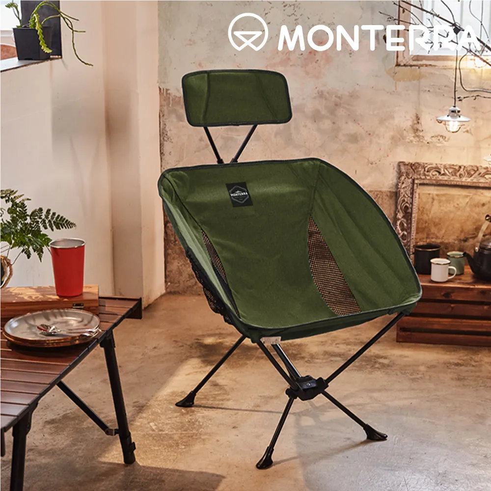 Monterra 輕量蝴蝶型折疊椅 Headrest Grande (頭靠式) /城市綠洲/露營/折疊椅 歷史價格詳細信息